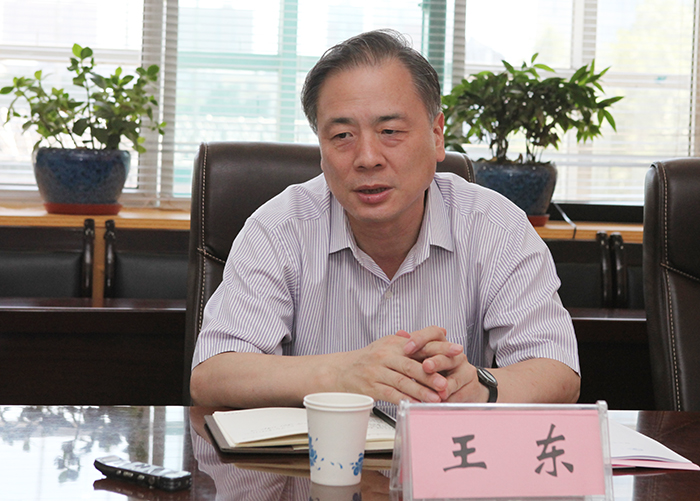 省委教育工委委员总督学王东一行莅校调研